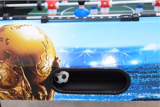 Mesa de futbolín de fútbol de estilo de sobremesa de madera MDF fabricada en China