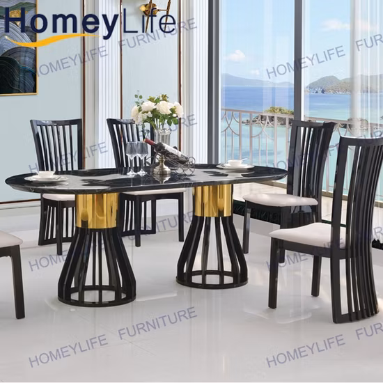 Silla de comedor de madera maciza negra con muebles para el hogar retro tradicional